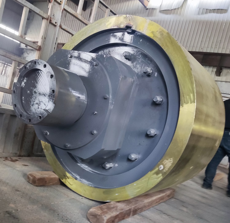 對輥破輥皮總成